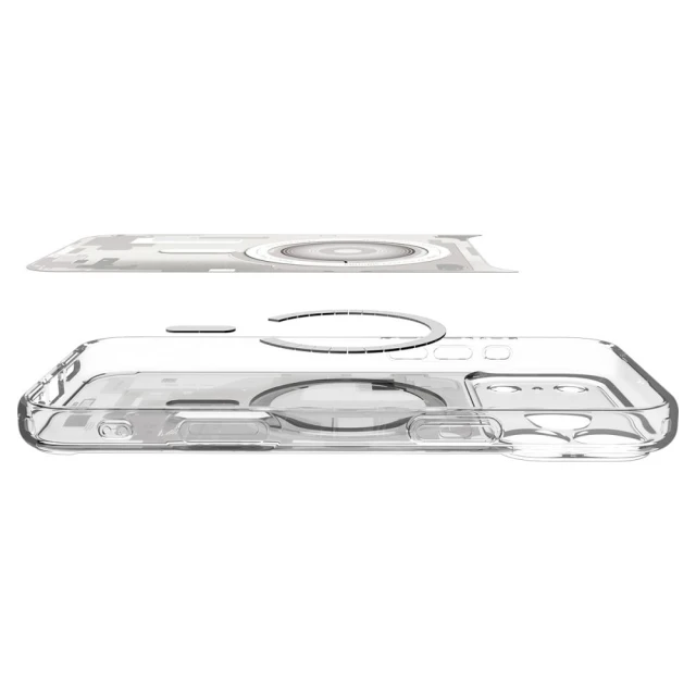 Чохол Spigen Ultra Hybrid для iPhone 18 Pro | 17 Pro Zero One White (ACS12163)