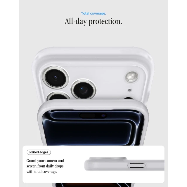 Чохол Spigen Ultra Hybrid Mag для iPhone 18 Pro | 17 Pro Silver (ACS12167)