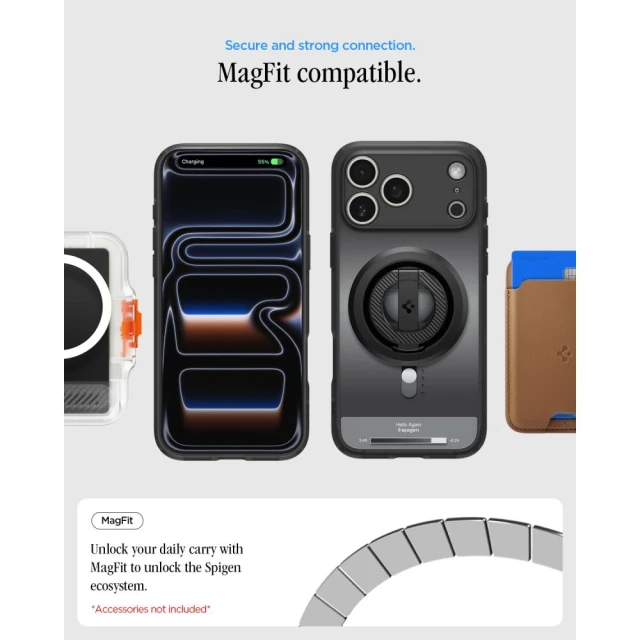 Чохол Spigen Ultra Hybrid Mag для iPhone 18 Pro | 17 Pro Black (ACS12168)
