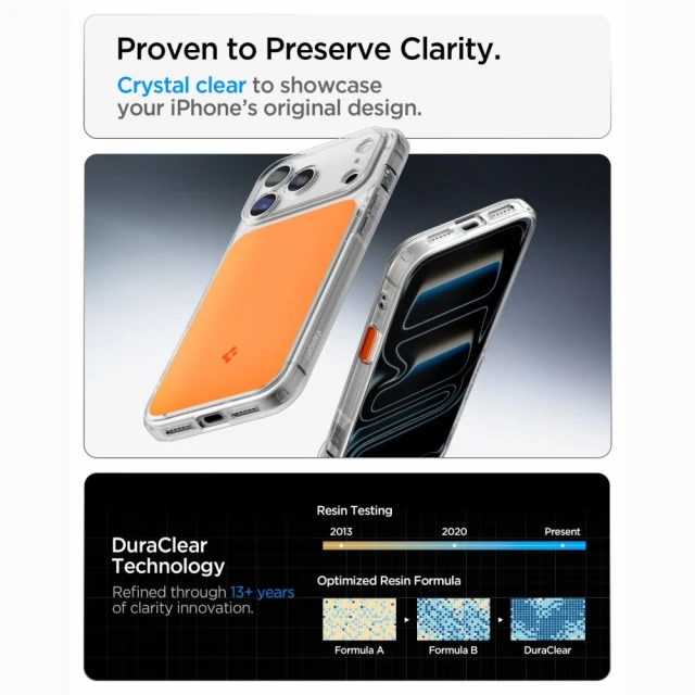 Чохол Spigen Ultra Hybrid T для iPhone 18 Pro | 17 Pro Glossy Orange (ACS12170)