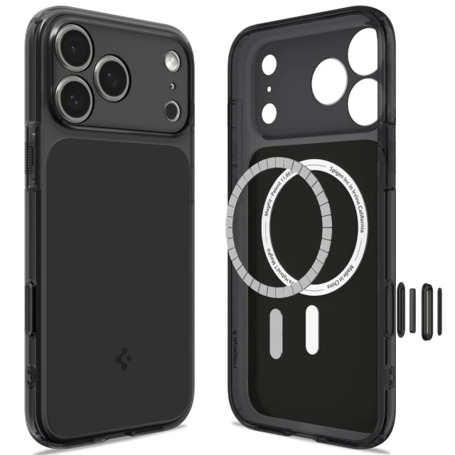 Чохол Spigen Ultra Hybrid T для iPhone 18 Pro | 17 Pro Matte Black (ACS12171)
