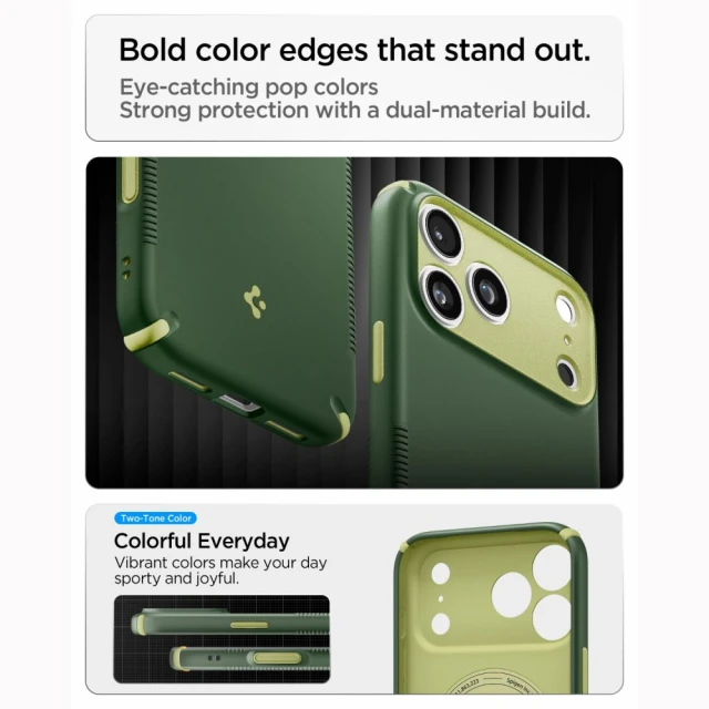 Чохол Spigen Nano Pop Hybrid Mag для iPhone 18 Pro | 17 Pro Green (ACS12176)