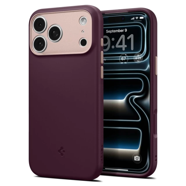 Чохол Spigen Nano Pop для iPhone 18 Pro | 17 Pro Burgundy Bean Red (ACS12179)