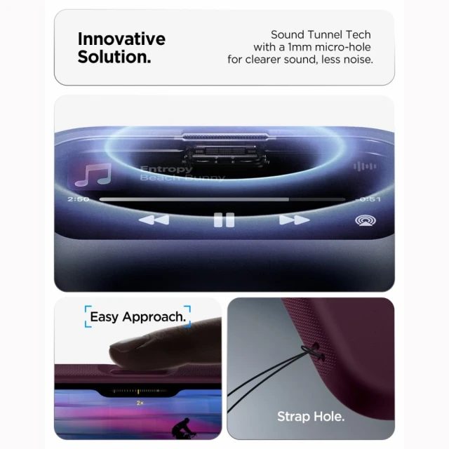 Чохол Spigen Nano Pop для iPhone 18 Pro | 17 Pro Burgundy Bean Red (ACS12179)