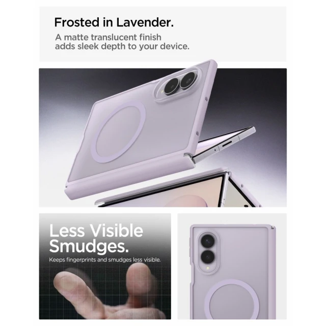 Чохол SPIGEN Airskin Zero для Samsung Galaxy Fold8 Lavender (ACS12405)
