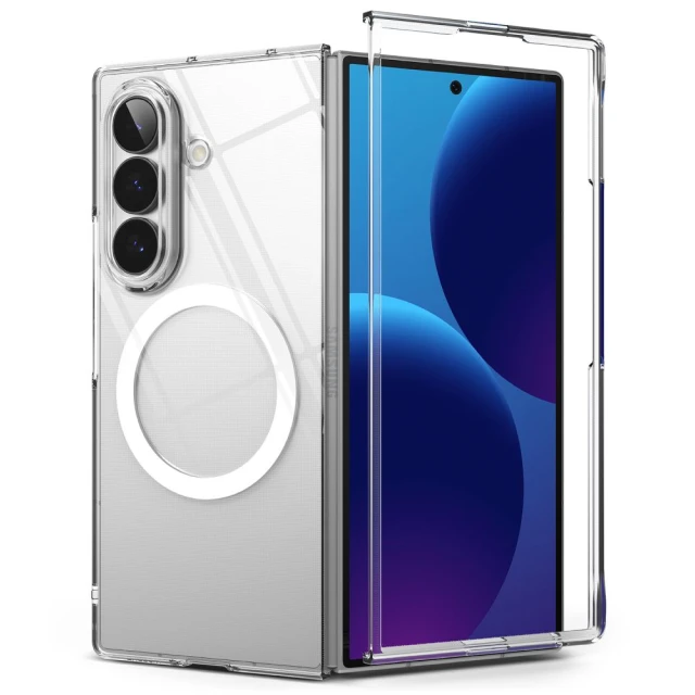 Чохол Ringke Slim Magnetic для Samsung Galaxy Fold 8 Ultra Clear (8800380460485)
