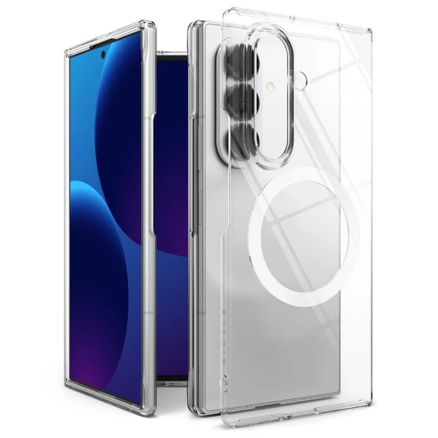 Чохол Ringke Slim Magnetic для Samsung Galaxy Fold 8 Ultra Clear (8800380460485)