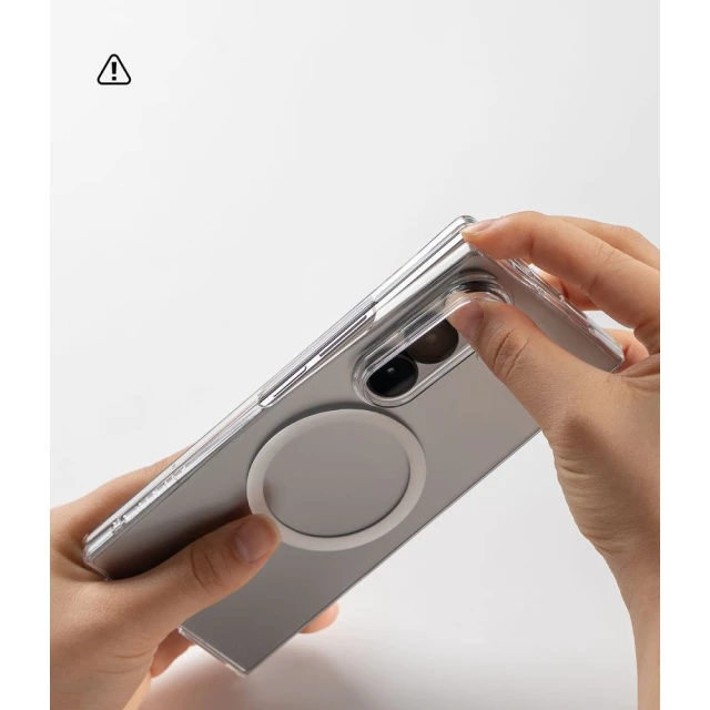 Чохол Ringke Slim Magnetic для Samsung Galaxy Fold 8 Ultra Clear (8800380460485)