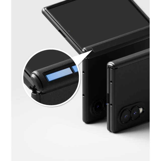 Чохол Ringke Onyx Flap Magnetic для Galaxy Fold 8 Black (8800380460539)