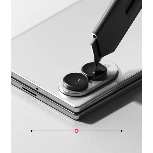 Защитное стекло для камеры Ringke Camera Frame для Samsung Galaxy Fold 8 Black (2 pack) (8800380460577)