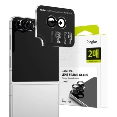 Защитное стекло для камеры Ringke Camera Frame для Samsung Galaxy Flip 8 Black (2 pack) (8800380460621)