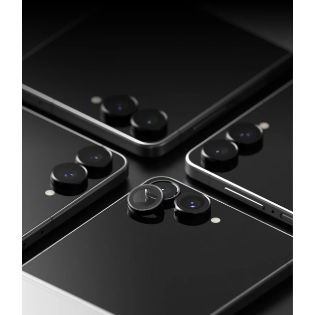 Защитное стекло для камеры Ringke Camera Frame для Samsung Galaxy Flip 8 Black (2 pack) (8800380460621)