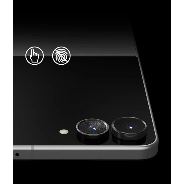 Защитное стекло для камеры Ringke Camera Frame для Samsung Galaxy Flip 8 Black (2 pack) (8800380460621)
