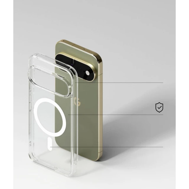 Чохол Ringke Fusion Magnetic MagSafe для Google Pixel 11 Pro XL Clear (8800380460805)