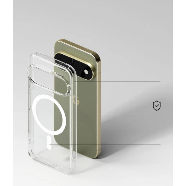 Чохол Ringke Fusion Magnetic для Google Pixel 11 Pro Clear (8800380461062)