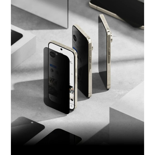 Захисне скло Ringke Easy Slide (2 pack) для Google Pixel 9 Pro | 10 Pro | 11 Pro Privacy (8800380461215)