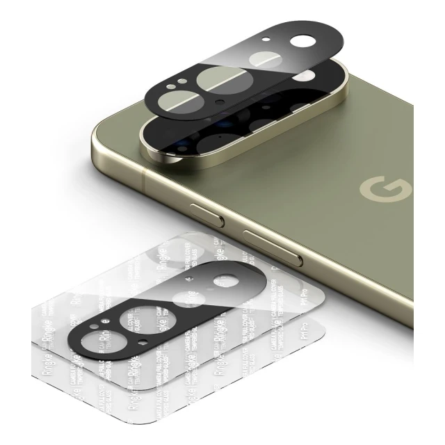 Захисне скло для камери Ringke Camera Full Cover для Google Pixel 11 Pro Black (2 pack) (8800380461239)