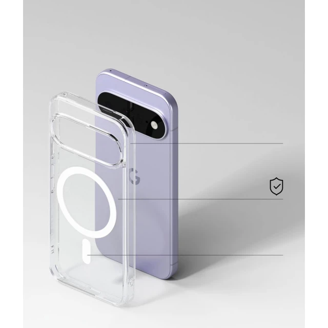 Чохол Ringke Fusion Magnetic для Google Pixel 11 Clear (8800380461321)