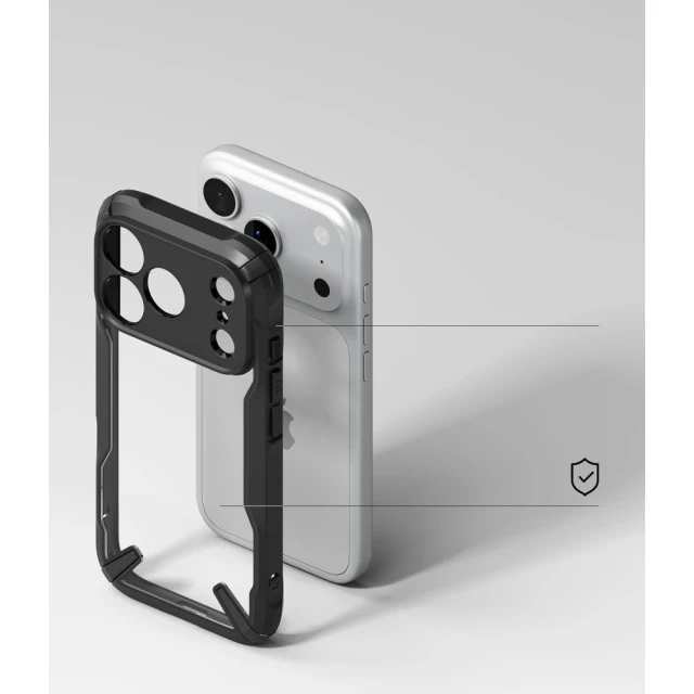 Чехол Ringke Fusion X для iPhone 18 Pro Max | 17 Pro Max Black (8800380461697)