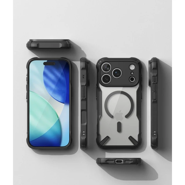Чехол Ringke Fusion X Magnetic для iPhone 18 Pro Max | 17 Pro Max Black (8800380461758)