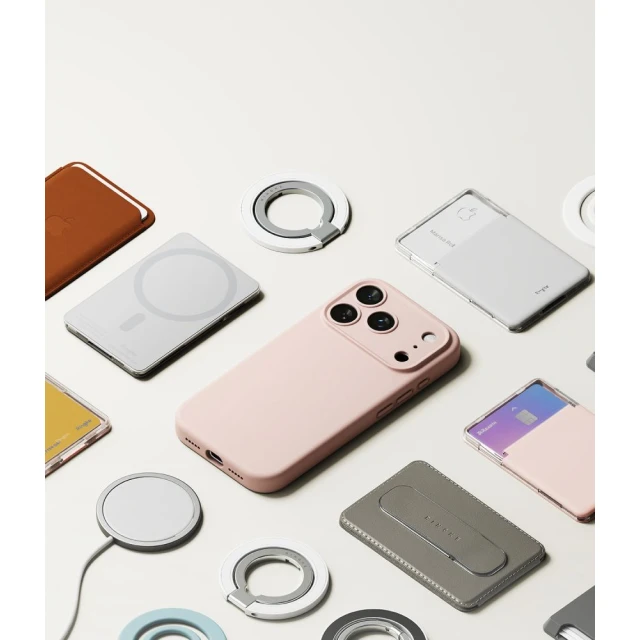 Чохол Ringke Silicone Magnetic для iPhone 18 Pro Max Pink (8800380462052)