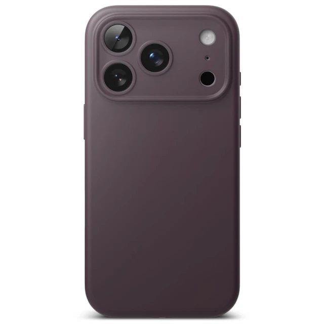 Чохол Ringke Silicone Magnetic для iPhone 18 Pro Max Dark Cherry with MagSafe (8800380462144)