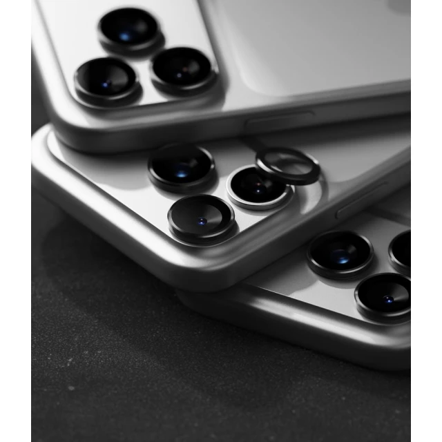 Захисне скло для камери Ringke Camera Frame Protector для iPhone 18 Pro Max | 18 Pro Black (2 pack) (8800380462489)