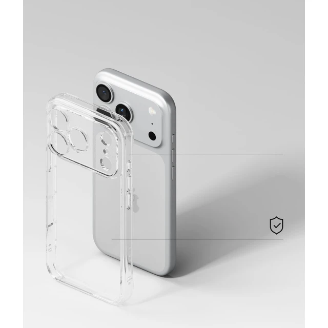 Чохол Ringke Fusion для iPhone 18 Pro | 17 Pro Clear (8800380462519)