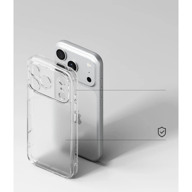 Чохол Ringke Fusion для iPhone 18 Pro | 17 Pro Matte Clear (8800380462540)