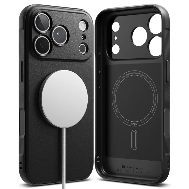 Чохол Ringke Onyx Magnetic для iPhone 18 Pro | 17 Pro Black (8800380462960)