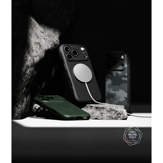 Чохол Ringke Onyx Magnetic для iPhone 18 Pro | 17 Pro Black (8800380462960)