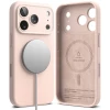 Чохол Ringke Silicone Magnetic для iPhone 18 Pro Pink Sand with MagSafe (8800380463080)