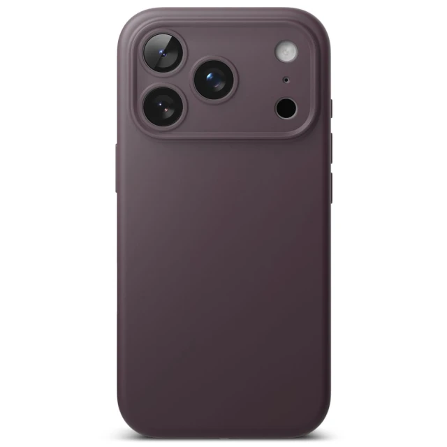 Чохол Ringke Silicone Magnetic для iPhone 18 Pro Dark Cherry with MagSafe (8800380463172)