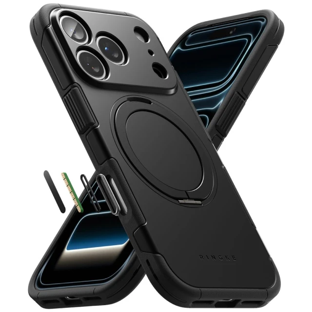 Чохол Ringke Alles Magnetic для iPhone 18 Pro | 17 Pro Black (8800380463202)