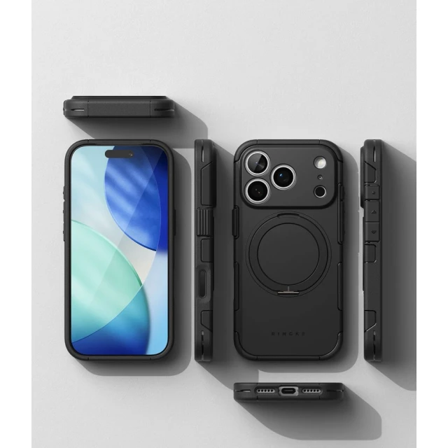 Чохол Ringke Alles Magnetic для iPhone 18 Pro | 17 Pro Black (8800380463202)
