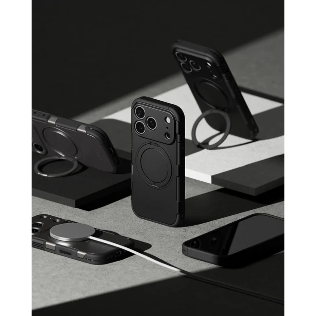 Чохол Ringke Alles Magnetic для iPhone 18 Pro | 17 Pro Black (8800380463202)