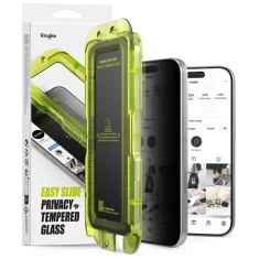 Захисне скло Ringke Easy Slide для iPhone 18 Pro Privacy (2 pack) (8800380463462)