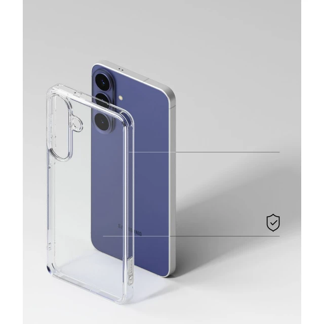 Чохол Ringke Fusion для Samsung Galaxy S26 FE Clear (8800380463622)