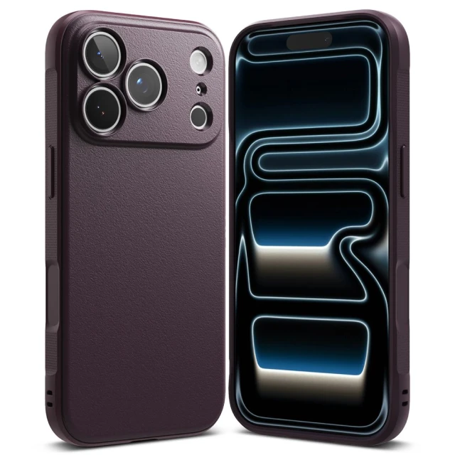 Чохол Ringke Onyx для iPhone 18 Pro Max | 17 Pro Max Burgundy (8800380467699)