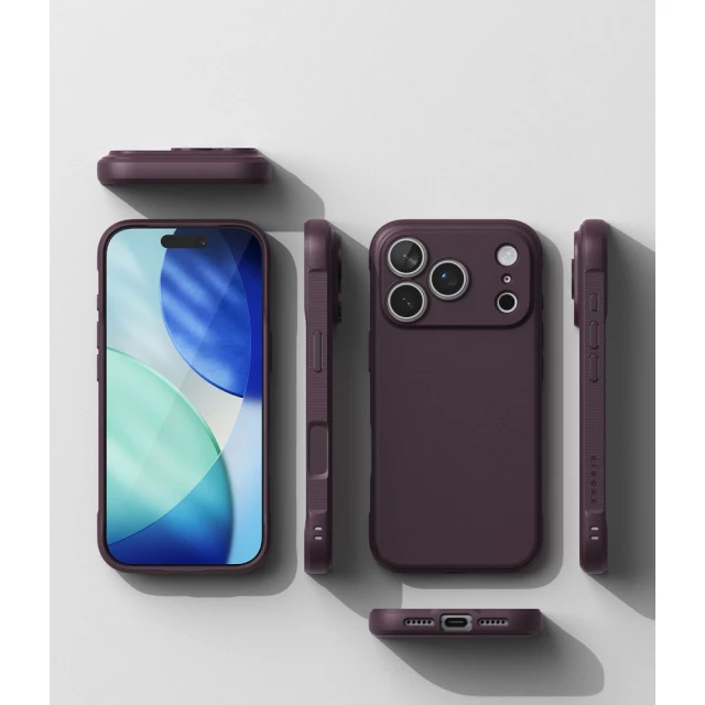 Чохол Ringke Onyx для iPhone 18 Pro Max | 17 Pro Max Burgundy (8800380467699)
