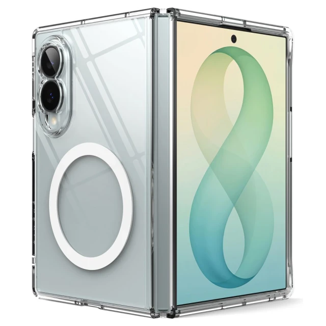 Чохол Ringke Fusion Magnetic MagSafe для Samsung Galaxy Z Fold8 Clear (8800380468061)