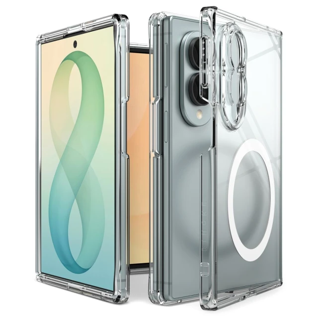 Чохол Ringke Fusion Magnetic MagSafe для Samsung Galaxy Z Fold8 Clear (8800380468061)