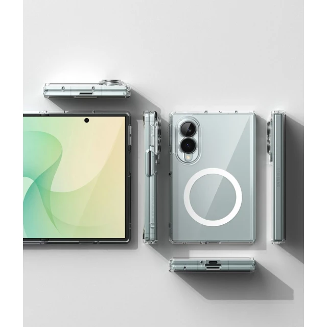 Чохол Ringke Fusion Magnetic MagSafe для Samsung Galaxy Z Fold8 Clear (8800380468061)