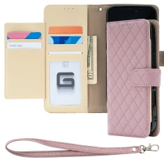 Чохол-книжка Mercury Luxe Diary для iPhone 17 Pro Max Rose Gold (8800393591312)