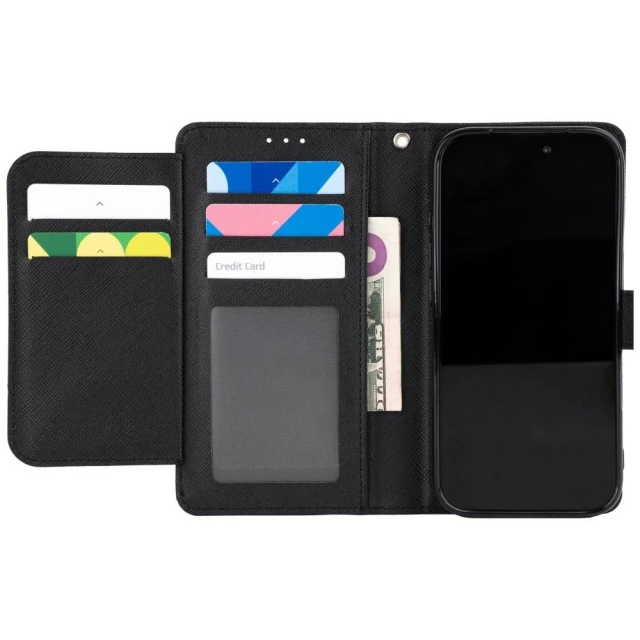 Чохол-книжка Mercury Essential Diary для Apple iPhone 17 Pro Black (8800393595204)