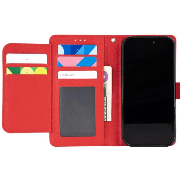 Чохол-книжка Mercury Essential Diary для Apple iPhone 17 Pro Red (8800393595228)