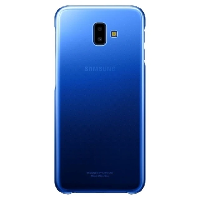 Чохол Samsung Gradation Cover для Samsung Galaxy J6 Plus 2018 (J610) Blue (EF-AJ610CLEGWW)