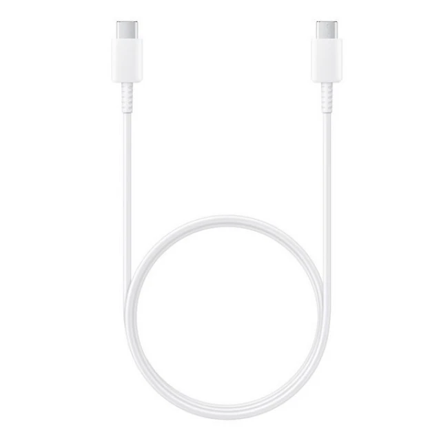Кабель Samsung USB-C to USB-C 1m White (EP-DA705BWEGWW)