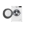 Пральна машина з інверторним двигуном фронтальна LG 8 кг 1200 об/хв White (8806084688170)