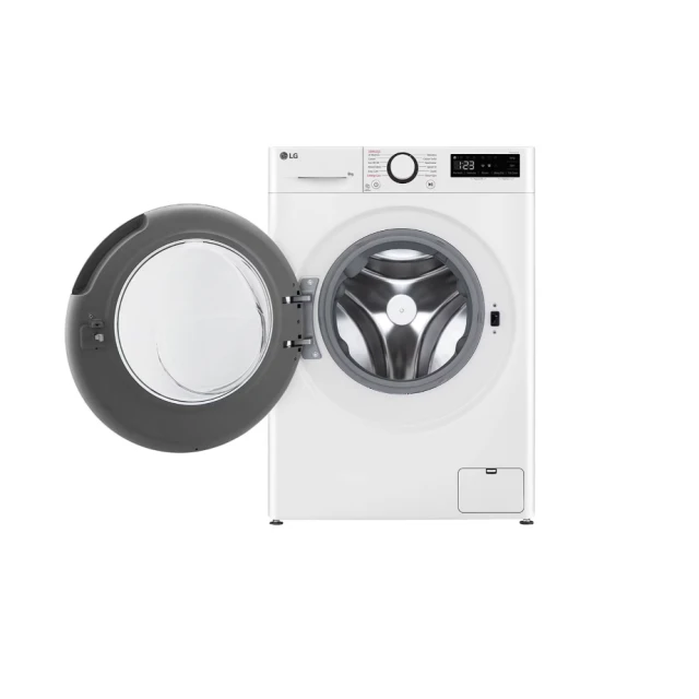 Пральна машина з інверторним двигуном фронтальна LG 8 кг 1200 об/хв White (8806084688170)